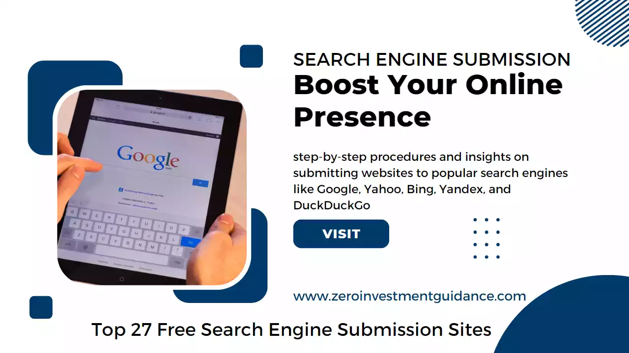 Top 27 Free Search Engine Submission: Stepwise Procedure Of Site Submission